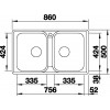 BLANCO LEMIS 8 S-IF 523037