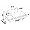 Vgradna napa FALMEC Virgola No-Drop 120 cm