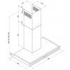 Stenska napa SICCABO OPTIMA INOX 60