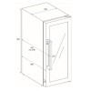 Hladilnik BBQ S-L CASO703