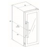 Hladilnik BBQ S-R CASO702