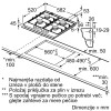 Plinska kuhalna plošča BOSCH PCP6A6I90 Serie 6
