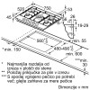 Plinska kuhalna plošča BOSCH PCQ7A5I90 Serie 6