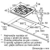 Plinska kuhalna plošča BOSCH PRP6A6H40 Serie 8