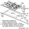 Plinska kuhalna plošča BOSCH PRS9A6H40 Serie 8