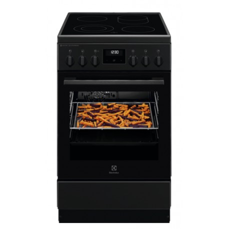 Štedilnik s steklokeramično ploščo 50 cm, Electrolux 600 SteamBake, LKR564276K