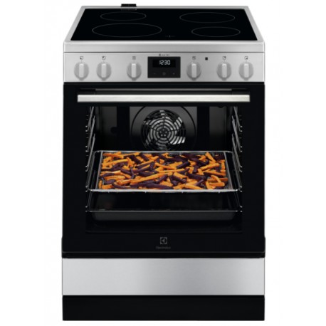 Štedilnik s steklokeramično ploščo 60 cm, Electrolux 500, LKR64020CX