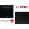 super set pečica BOSCH HBA571BB4 + plošča IKP62-0 SNEIDER