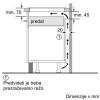 Flex induction kuhalna plošča BOSCH PXV82BDV1E Serie 8