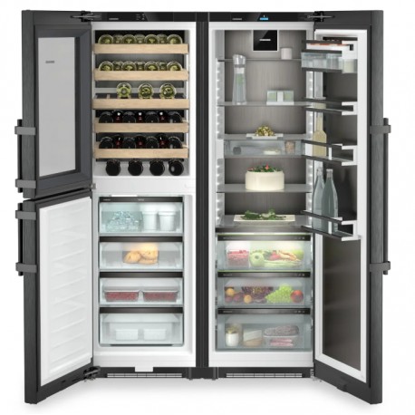 XRCbs5295 side-by-side s predalom za temperiranje vina LIENHERR peak BioFresh NoFrost