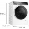 Pralni stroj s polnjenjem spredaj BOSCH WGB266A4BY Serie 8 