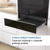 BIC9101M1 Vgradni grelni predal, Matt black, Accentline