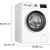 WAN2406NBY Pralni stroj BOSCH, 8 kg, 1200 vrt/min, Serie 4