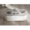 OOVALON 700-U 527990 Pomivalno korito brez odcejalnika BLANCO