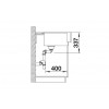 VINTERA XL 9-UF 526105 Pomivalno korito brez odcejalnika BLANCO
