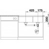 SUBLINE 480/320-U 527168 Pomivalno korito brez odcejalnika BLANCO