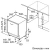 SMV6ECX23E Popolnoma vgradni pomivalni stroj, 60 cm BOSCH, Serie 6