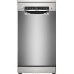 SPS4HMI13E Prostostoječi pomivalni stroj, 45 cm,  Brušeno nerjaveče jeklo BOSCH, Serie 4
