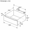 BDC7111B0 Parni predal, 59 x 14 cm BOSCH Serie 8