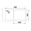 ETAGON XL 6 S 528095 Pomivalno korito BLANCO