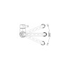 CATRIS-S FLEXO FILTER 526705 Mešalna baterija BLANCO