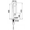 LUNEOO-S 527973 Mešalna baterija BLANCO
