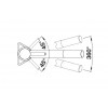 KANO-F 527960 Mešalna baterija BLANCO