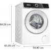 WGN264A0BY Pralni stroj s polnjenjem spredaj BOSCH Serie 6, 11 kg, najv. 1400 vrt/min