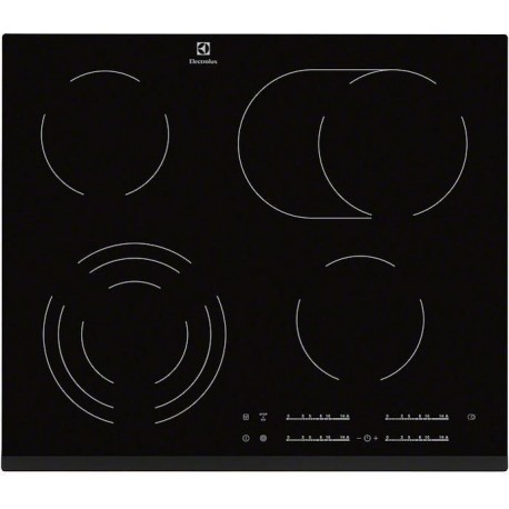 Steklokeramična kuhalna plošča ELECTROLUX EHF6547FXK