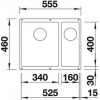 Pomivalno korito BLANCO SUBLINE 340/160-U 523557