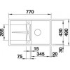 BLANCO METRA 45 S-F 519081