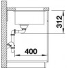 BLANCO SUBLINE 700-U 523449