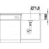 BLANCO SUBLINE 500-IF SteelFrame 524110