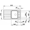 BLANCO AXIS III 5 S-IF 522103