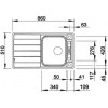 BLANCO AXIS III 5 S-IF 522103