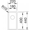 BLANCO CLARON 180-IF/N 517208