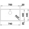 BLANCO ANDANO 700-IF/A 522995
