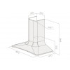 Stenska napa ELICA SWEET WHITE / F / 85