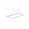 Stropna napa ELICA HILIGHT NO MOTOR IX/A/100