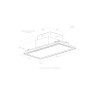 Stropna napa ELICA ILLUSION H30 WH/A/100
