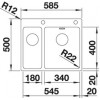 BLANCO ANDANO 340/180-IF/A DESNI 525247