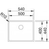 BLANCO CLARON 500-U Durinox 523386