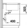 BLANCO SUBLINE 350/350-U 523583