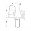 Kuhinjska pipa SMEG MDF50PB