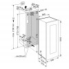 Vgradna vinska vitrina LIEBHERR EWTGW3583