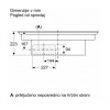 Indukcijska kuhalna plošča z integrirano napo BOSCH PXX875D67E