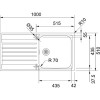Pomivalno korito FRANKE AGX 211-100 ARGOS
