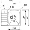 Pomivalno korito FRANKE AGX 211-62 ARGOS