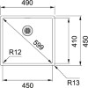 Pomivalno korito FRANKE BXX 210/110-45 BOX