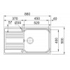Pomivalno korito FRANKE RPX 611-86XL RAPID